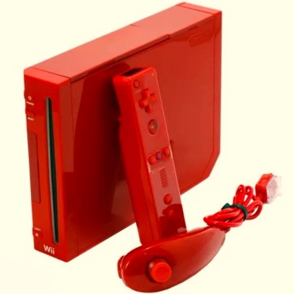 Nintendo Wii Console (Red)